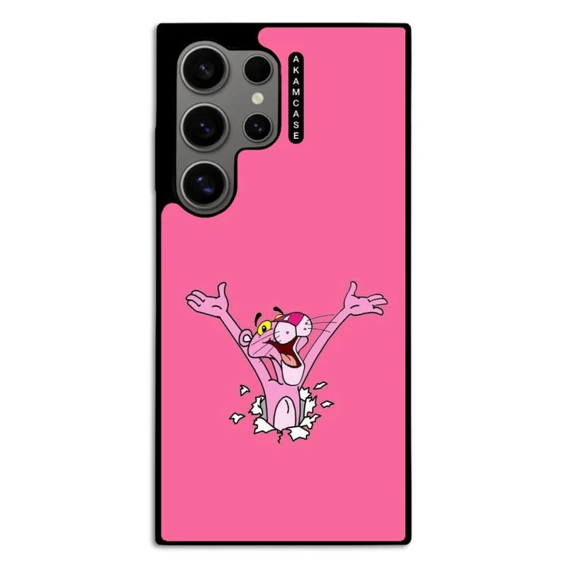 کاور آکام مدل AMC-WSGS24U-PINK PANTHER5 مناسب برای گوشی موبایل سامسونگ Galaxy S24 Ultra