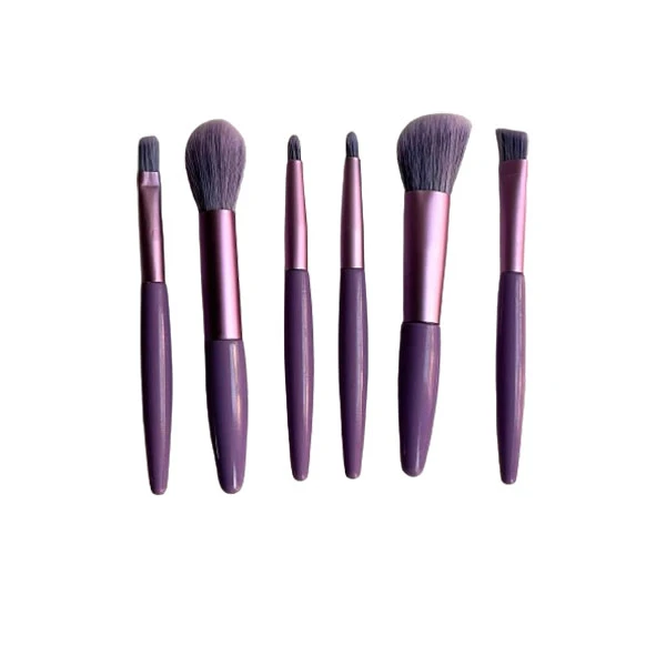 ست برس آرایشی مدل پاستیلی کد 2300 مجموعه 6 عددی