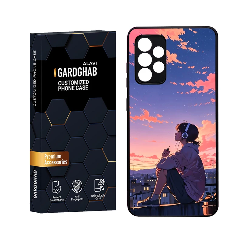 کاور گارد قاب علوی مدل Glass مناسب برای گوشی موبایل سامسونگ Galaxy A52 / Galaxy A52s