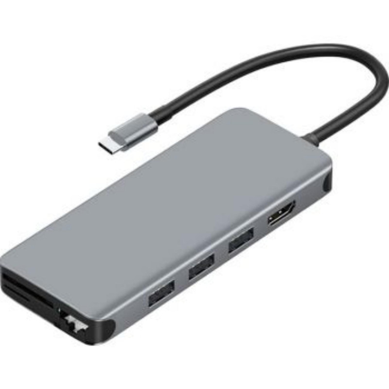 هاب 12 پورت USB-C گرین لاین مدل 12 A 1