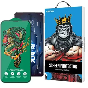  Epicoy Green Dragon ExplosionProof Screen Protector For Xiaomi Black Shark 5 Pro/ Balck Shark 5/ Black Shark 4 Pro/ Black Shark 4/ Black Shark 3/3S