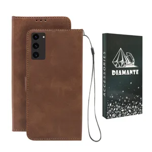 کیف کلاسوری دیامانته مدل Band Bk مناسب برای گوشی موبایل سامسونگ Galaxy S20 به همراه بندآویز