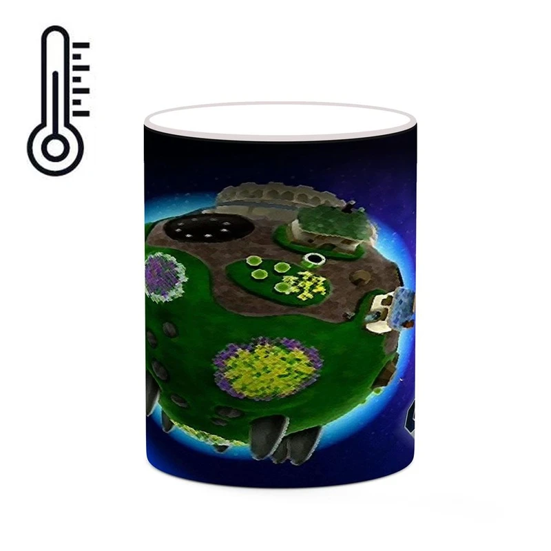 ماگ حرارتی کاکتی مدل بازی سوپر ماریو Super Mario Galaxy کد mgh30595