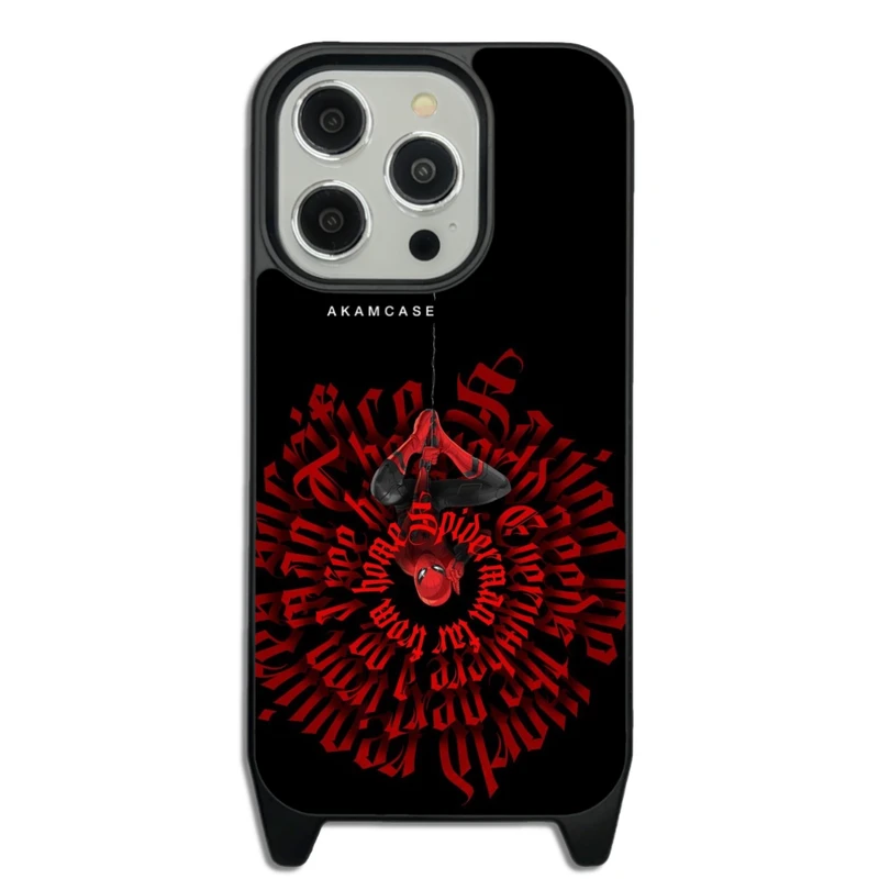 کاور آکام مدل AMC-WLA15PRO-SPIDER MAN4 مناسب برای گوشی موبایل اپل iPhone 15 Pro