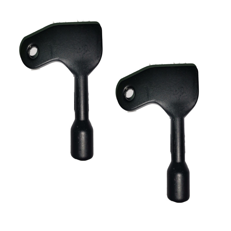 کلید سه گوش درب آسانسور هادی صنعت شهاب مدل 00004 بسته 2 عددی