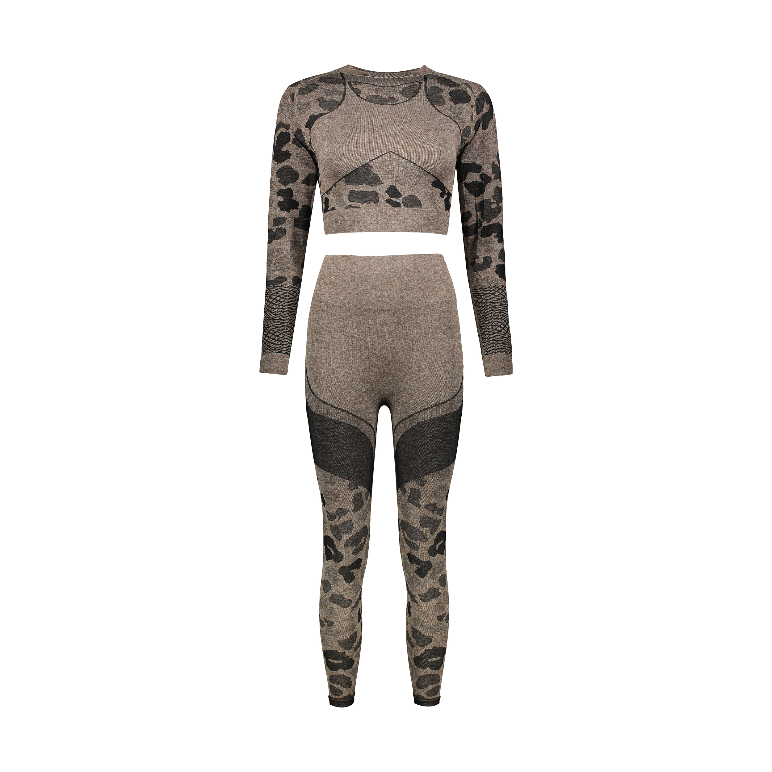 ست نیم تنه و لگینگ ورزشی زنانه ام تی سی مدل 123-1