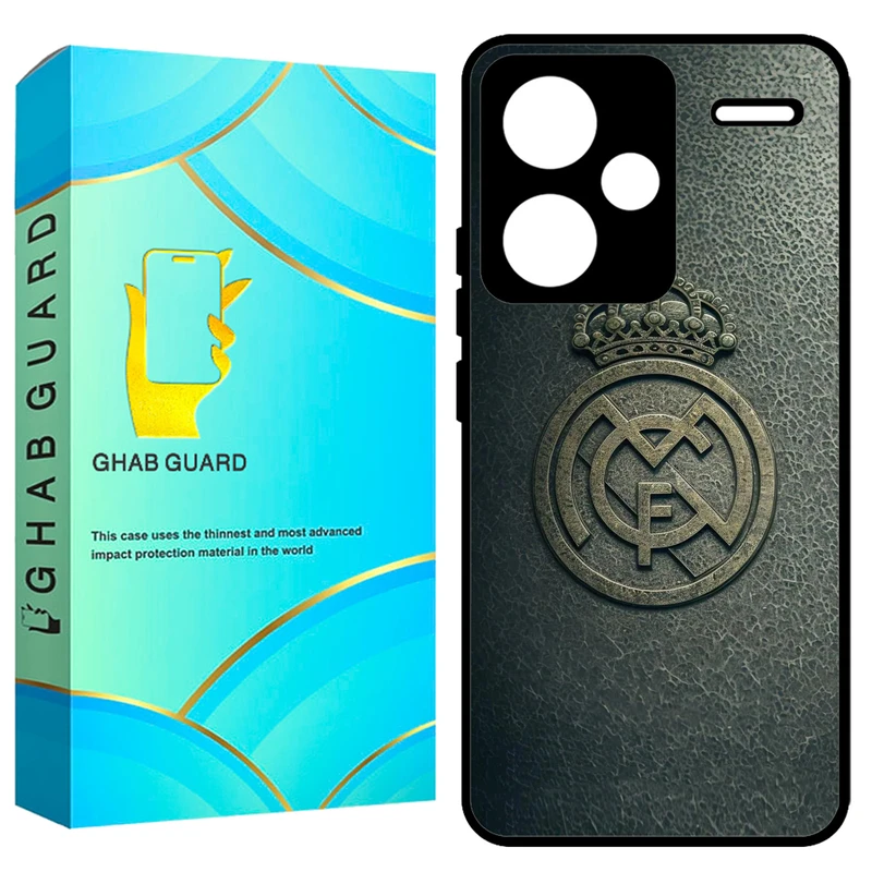 کاور قاب گارد طرح رئال مادرید مدل GCHPN13PL مناسب برای گوشی موبایل شیائومی Redmi Note 13 Pro Plus