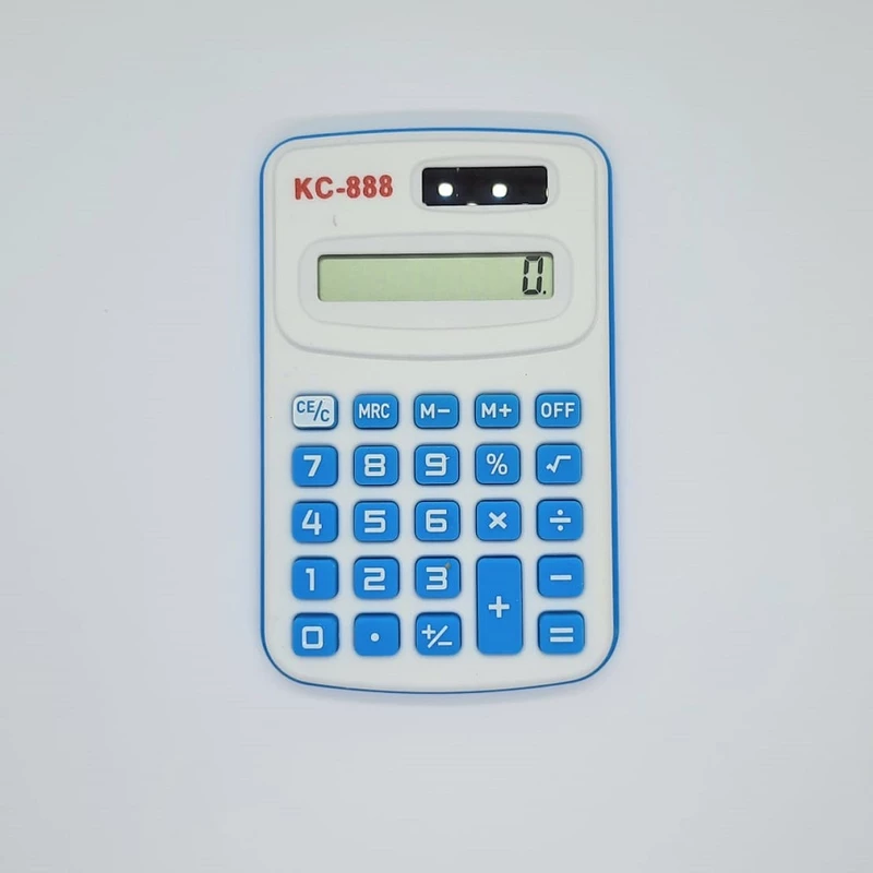 ماشین حساب مدل کارتی کد KC-888 عکس شماره 1