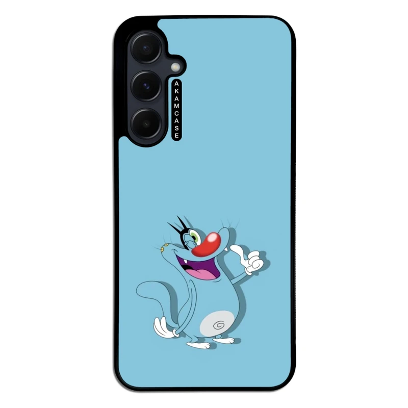  کاور آکام مدل AMC-WSGA55-OGGY-1 مناسب برای گوشی موبایل سامسونگ Galaxy A55  