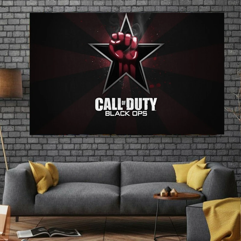 پوستر دیواری طرح گیم Call OF Duty کد FD946