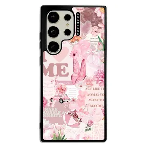 AKAM AMC-WSGS23U-PINK-12 Cover For Samsung Galaxy S23 Ultra