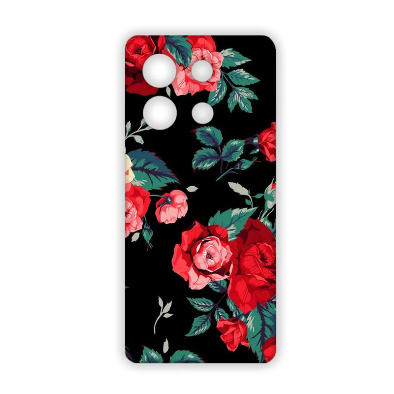 کاور مدل گل کد 085 مناسب برای گوشی موبایل شیائومی poco X6 pro 