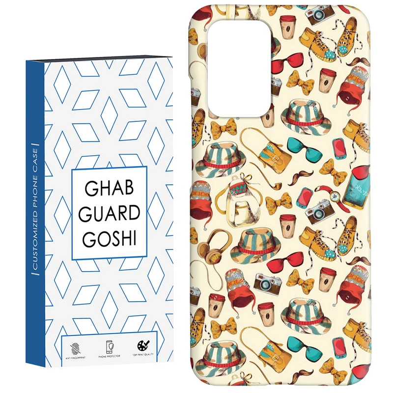 کاور قاب گارد گوشی طرح عینک و کلاه کد Dimo-788 مناسب برای گوشی موبایل شیائومی  Redmi 10 