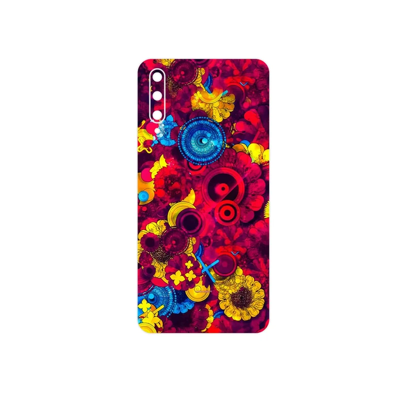 برچسب پوششی ماهوت مدل Vector Flower Garden Digital Art مناسب برای گوشی موبایل هوآوی Y9S
