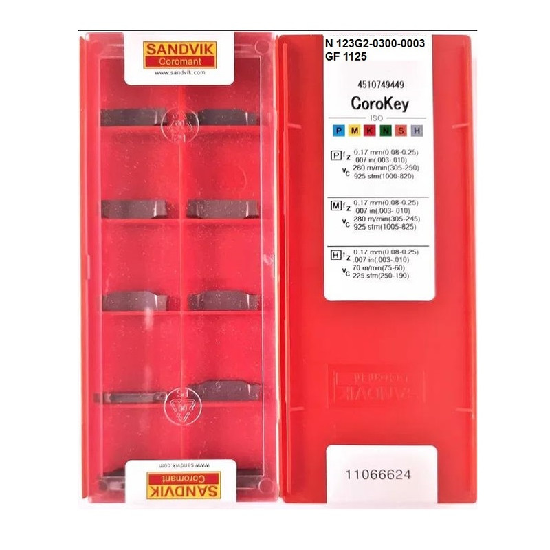 اینسرت سندویک مدل 123_300 بسته ده عددی اینسرت سندویک مدل 123_300 بسته ده عددی