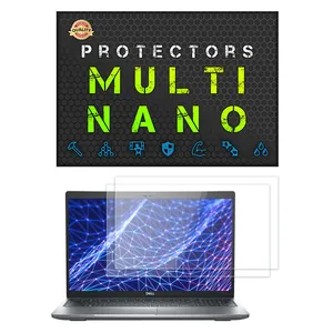 Multi Nano X-S2N Model Transparent Screen Protector For Dell Latitude 5530 15.6 Inch 2022 Laptop Pack Of 2