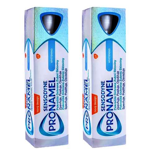 خمیر دندان سنسوداین سری پرونمل مدل WHITENING حجم 75 میلی لیتر بسته 2 عددی
