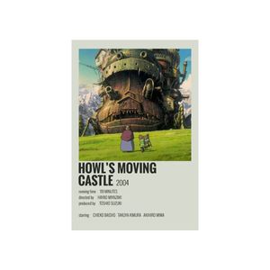 نقد و بررسی استیکر مدل انیمه طرح Howl&amp;amp;#39;s Moving Castle توسط خریداران