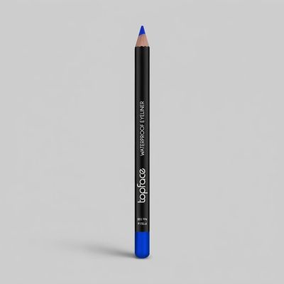 مداد چشم تاپ فیس مدل WATERPROOF رنگ آبی آسمانی شماره 108