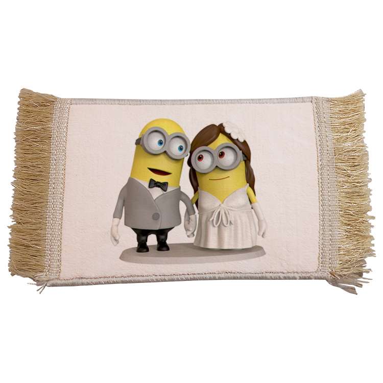 فرش ماشینی دیوارکوب مدل مینیون کد 89