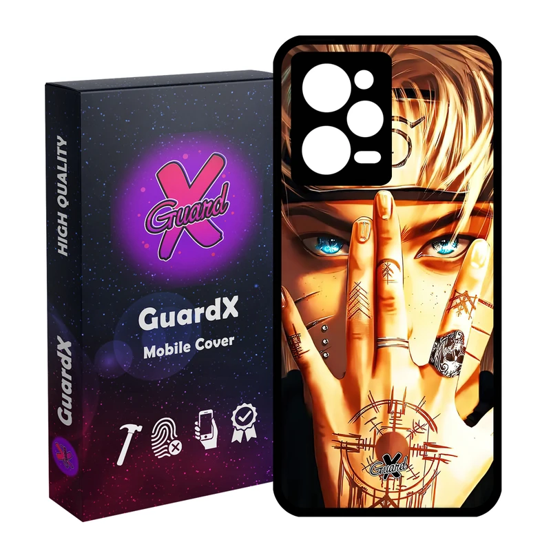 کاور گارد ایکس طرح Naruto Anime مدل Glass10452 مناسب برای گوشی موبایل شیائومی Redmi Note 12 Pro 5G/Poco X5 Pro 5G/Note 12 Pro Pro speed