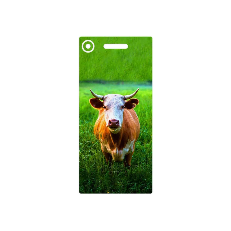برچسب پوششی ماهوت مدل Cow مناسب برای گوشی موبایل سونی Xperia XZ1