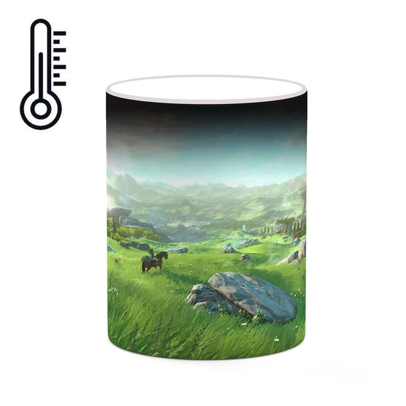 ماگ حرارتی کاکتی مدل بازی زلدا The Legend Of Zeldaː Breath Of The Wild کد mgh30898