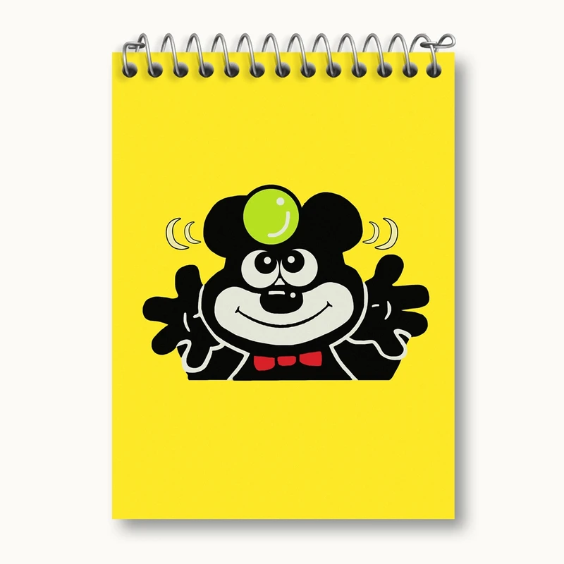 دفتر یادداشت 50 برگ خندالو مدل آدامس خرسی کد 6211