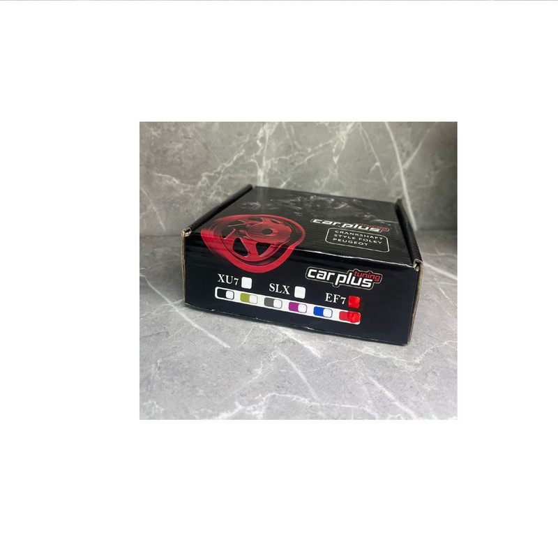 پولی سر میل لنگ کار پلاس تیونینگ کد CPT-EF7 RED مناسب برای سمند و سورن و دنا EF7