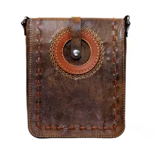 کیف دوشی چرمی مدل هور