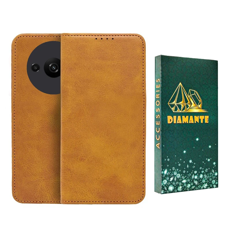 کیف کلاسوری دیامانته مدل Spark Gn مناسب برای گوشی موبایل شیائومی Redmi A3X