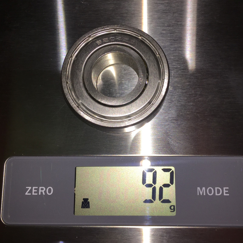 بلبرینگ فرغون مدل 6204ZZ بسته 250 عددی