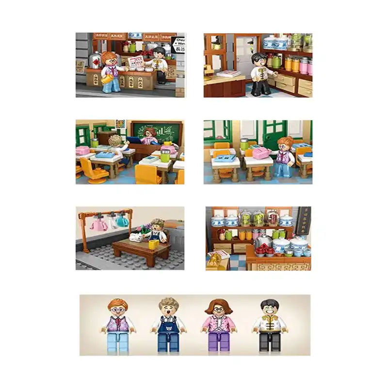 ساختنی لوز مدل مینی ساختمان تجاری هنگ کنگ 2