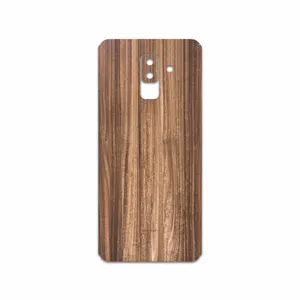 MAHOOT Light Walnut Wood Cover Sticker for Samsung Galaxy A6 Plus 2018