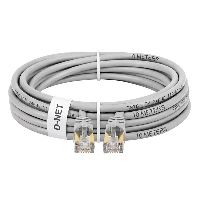 کابل شبکه CAT6 دی نت مدل KU60 طول 10متر 
