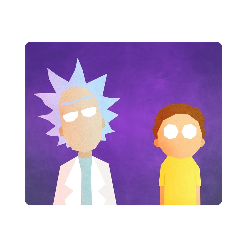ماوس پد هومرو مدل MP1124-SIZE2437 طرح ریک و مورتی