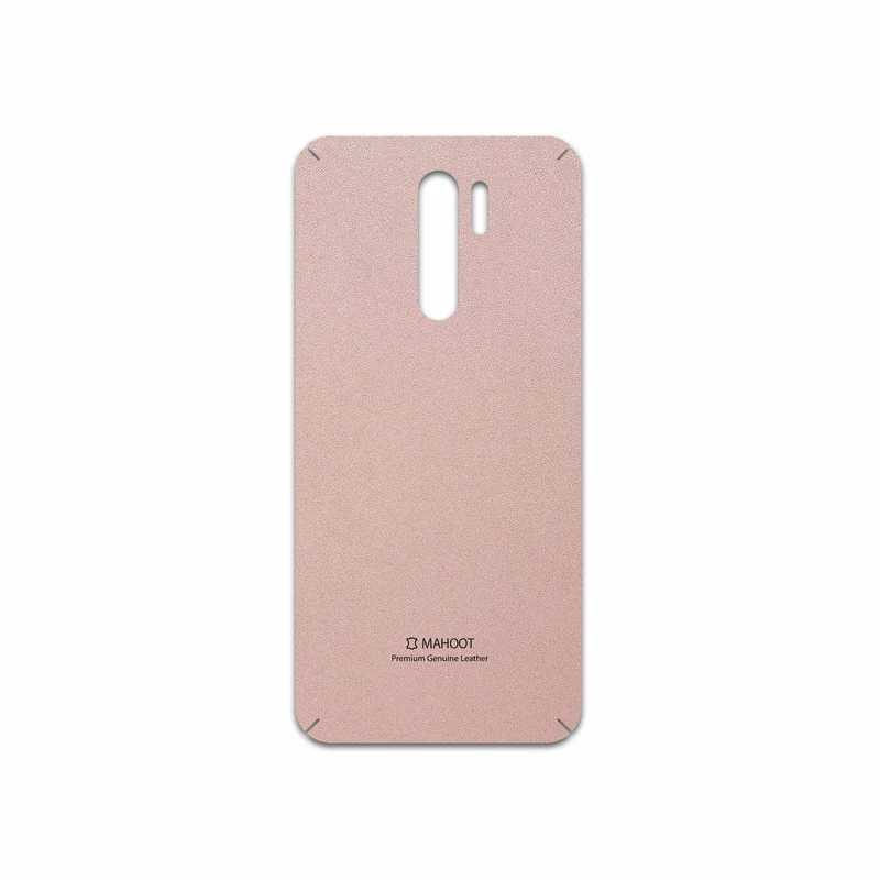 برچسب پوششی ماهوت مدل Rose Gold Leather مناسب برای گوشی موبایل شیائومی Redmi 9