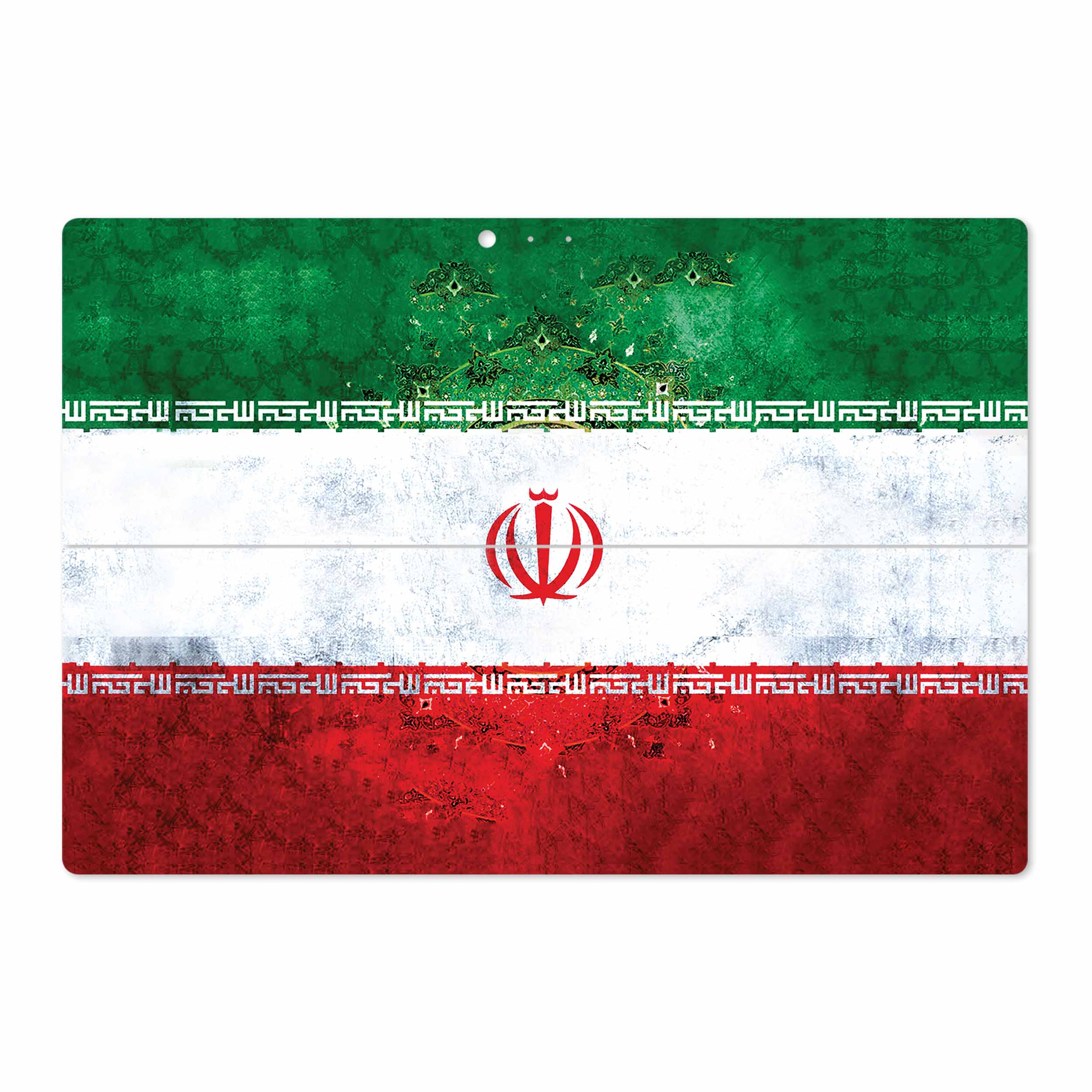 برچسب پوششی ماهوت مدل Iran-Flag-1 مناسب برای تبلت مایکروسافت Surface Pro 3 2014