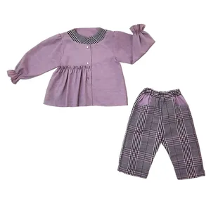 ست شومیز و شلوار دخترانه  کد 21