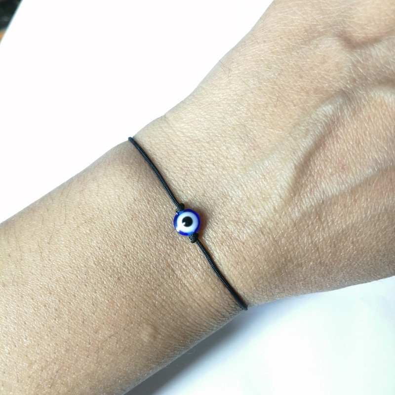 دستبند زنانه مدل چشم نظر 01 مجموعه 2 عددی