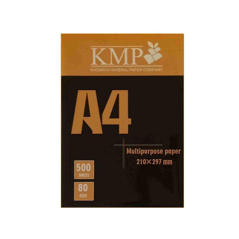 کاغذ A4 مدل kmp بسته 5 عددی