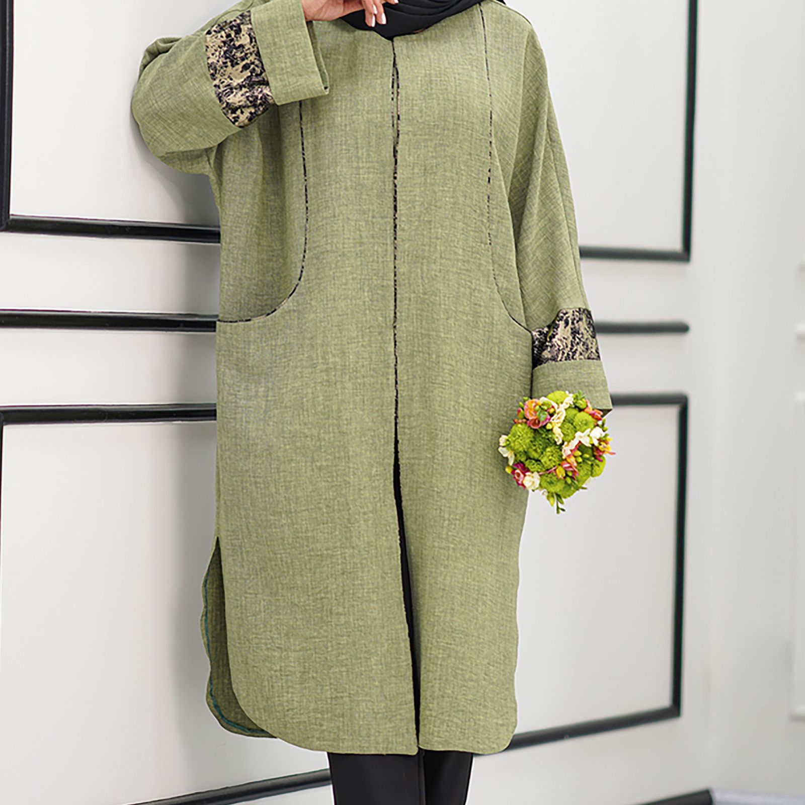 مانتو زنانه السانا کد 173919 -  - 2