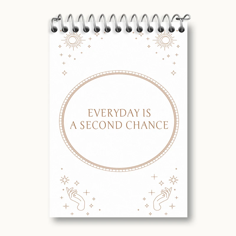 دفتر یادداشت 50 برگ خندالو طرح انگیزشی کد N2195