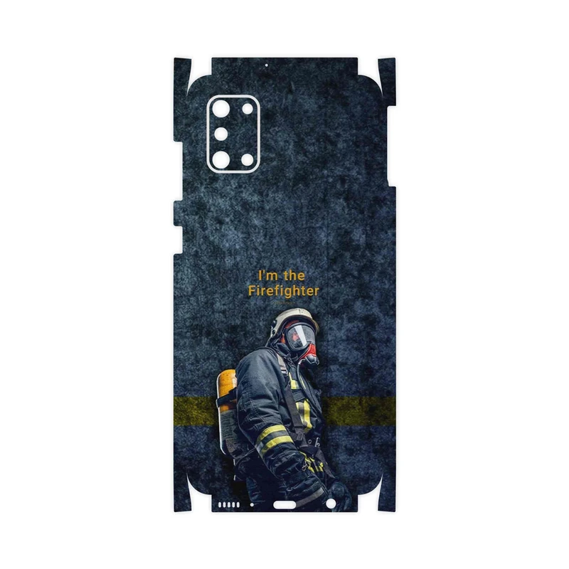 برچسب پوششی ماهوت مدل Firefighter-FullSkin مناسب برای گوشی موبایل سامسونگ Galaxy A31