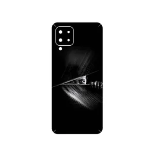 MAHOOT Black Portrait Cover Sticker for Samsung Galaxy M22