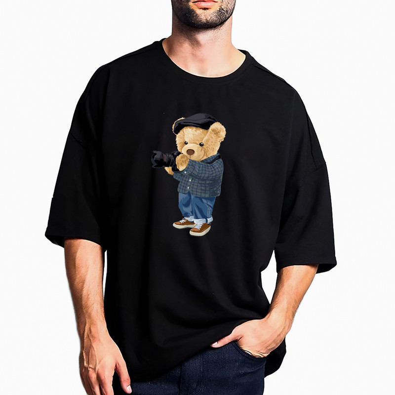 تی شرت اورسایز مردانه مدل تدی 209
