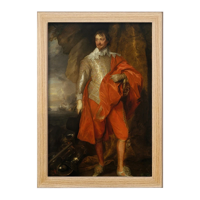 تابلو خندالو مدل نقاشی ارل دوم وارویک اثر نقاش رابرت ریچ کد F12225