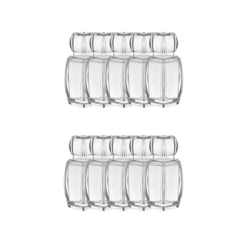 ظرف زعفران مدل آذین نقلی AZN-N مجموعه 10 عددی