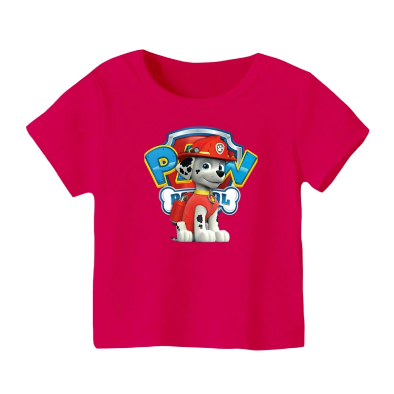 تی شرت آستین کوتاه بچگانه مدل سگ نگهبان کد ۳