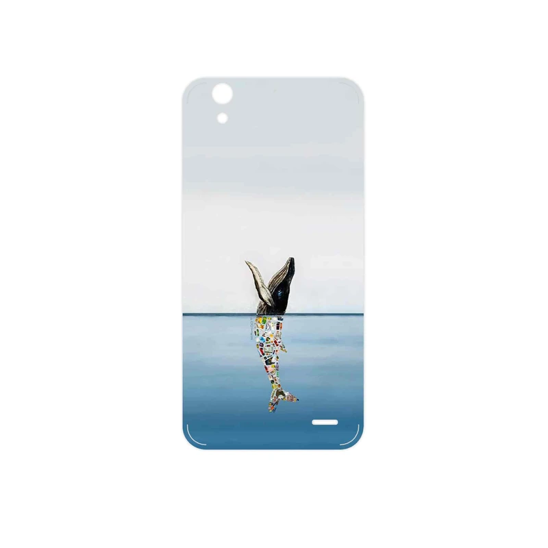 برچسب پوششی ماهوت مدل Collage of Sea Trash مناسب برای گوشی موبایل هوآوی Ascend G630